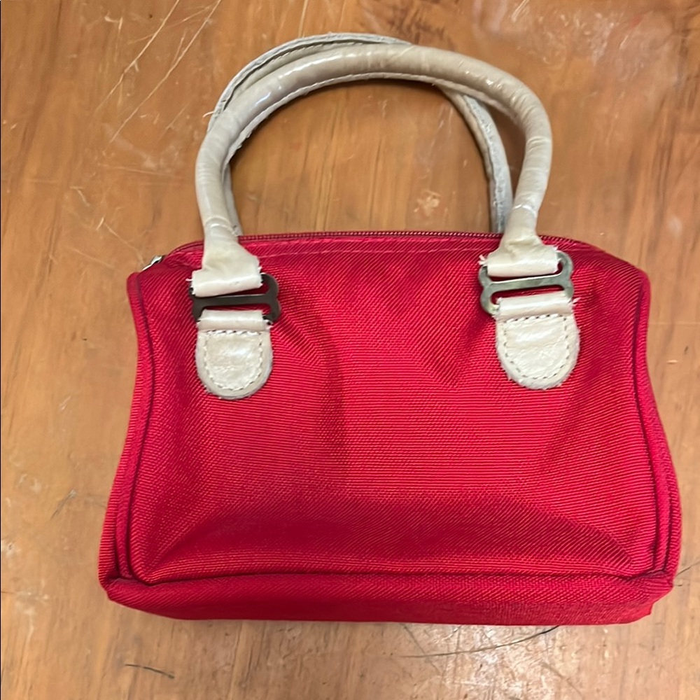 Vintage Canvas Red Mini Golf Bag